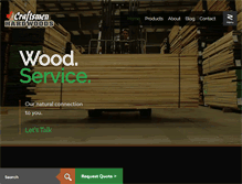 Tablet Screenshot of craftsmenhardwoods.com